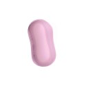 Satisfyer Cotton Candy - wibrator pulsacyjny, podwojny, rożowy, IPX7