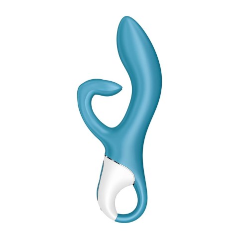 Satisfyer Embrace Me model podwojny, elastyczny uchwyt, silikon IPX7 Satisfyer Embrace Me model podwojny, elastyczny uchwyt, silikon IPX7