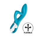 Satisfyer Embrace Me model podwojny, elastyczny uchwyt, silikon IPX7