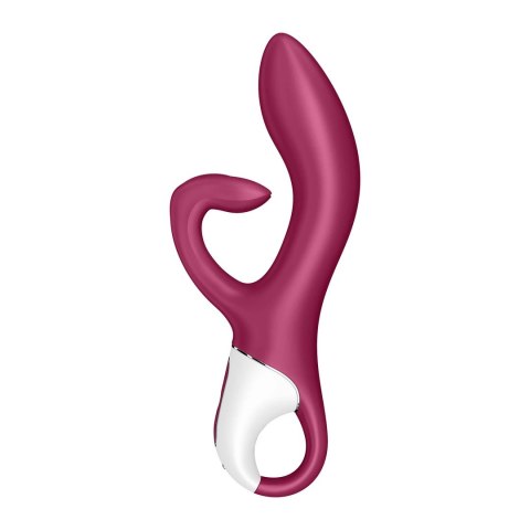 Satisfyer Embrace Me - podwojny model z elastycznym uchwytem, silikonowy Satisfyer Embrace Me - podwojny model z elastycznym uchwytem, silikonowy