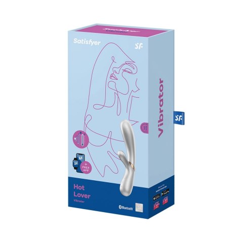 Satisfyer Hot Lover - Intymny stymulator z funkcją podgrzewania, rożowy Satisfyer Hot Lover - Intymny stymulator z funkcją podgrzewania, rożowy
