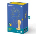 Satisfyer Intensity - Korek silikonowy z wibracją Bluetooth, wodoodporny