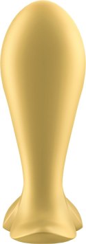 Satisfyer Intensity - Korek silikonowy z wibracją Bluetooth, wodoodporny