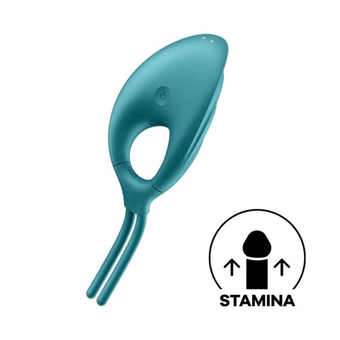 Satisfyer Swordsman - Pierścień wibrujący regulowany, silikonowy, wodoodporny Satisfyer Swordsman - Pierścień wibrujący regulowany, silikonowy, wodoodporny
