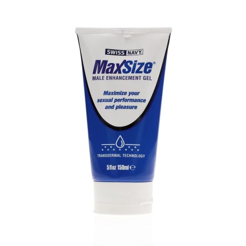 Swiss Navy Max Size Cream krem dla mężczyzn transdermalny 150 ml Swiss Navy Max Size Cream krem dla mężczyzn transdermalny 150 ml