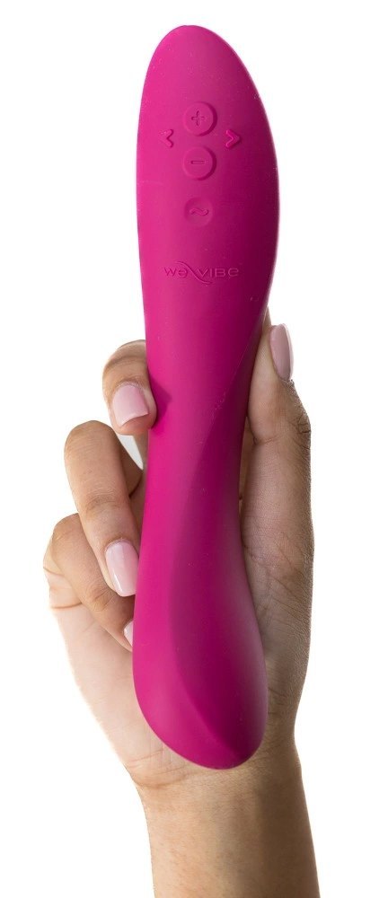 We-Vibe Rave 2 Fuchsia - Wibrator punktu G z aplikacją, ładowalny We-Vibe Rave 2 Fuchsia - Wibrator punktu G z aplikacją, ładowalny