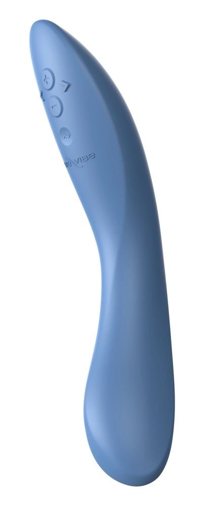 We-Vibe Rave 2 Muted Blue - Wibrujący model punktu-G z aplikacją, 20,2 cm We-Vibe Rave 2 Muted Blue - Wibrujący model punktu-G z aplikacją, 20,2 cm