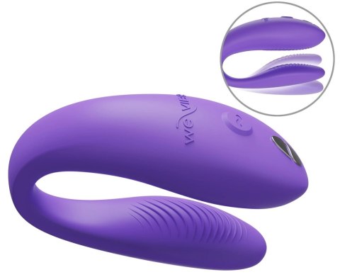 We-Vibe Sync Go Purple - Intymny model dla par, zdalne sterowanie, silikon We-Vibe Sync Go Purple - Intymny model dla par, zdalne sterowanie, silikon