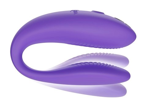 We-Vibe Sync Go Purple - Intymny model dla par, zdalne sterowanie, silikon We-Vibe Sync Go Purple - Intymny model dla par, zdalne sterowanie, silikon