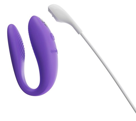 We-Vibe Sync Go Purple - Intymny model dla par, zdalne sterowanie, silikon We-Vibe Sync Go Purple - Intymny model dla par, zdalne sterowanie, silikon