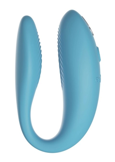 We-Vibe Sync Go Turquoise - Intymny masażer par, Bluetooth, silikon We-Vibe Sync Go Turquoise - Intymny masażer par, Bluetooth, silikon