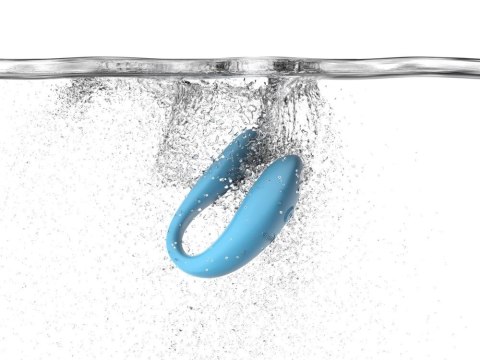 We-Vibe Sync Go Turquoise - Intymny masażer par, Bluetooth, silikon We-Vibe Sync Go Turquoise - Intymny masażer par, Bluetooth, silikon