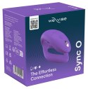 We-Vibe Sync O Bright Purple - urządzenie intymne dla par, sterowane zdalnie