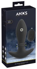 Anos RC Moving Rings - Korek analny z funkcją wibracji i ruchem pierścieni