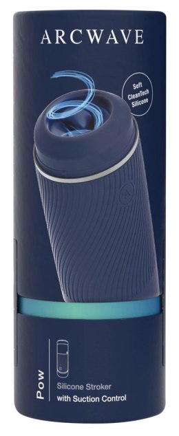 Arcwave Pow Automatyczna Maszyna Intymna Silikonowa Czarna 18 cm