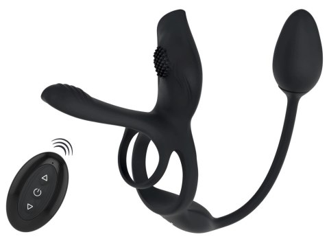 Couples Choice RC 5w1 Wielofunkcyjny System Wibracyjny Czarny Couples Choice RC 5w1 Wielofunkcyjny System Wibracyjny Czarny