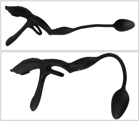 Couples Choice RC 5w1 Wielofunkcyjny System Wibracyjny Czarny Couples Choice RC 5w1 Wielofunkcyjny System Wibracyjny Czarny