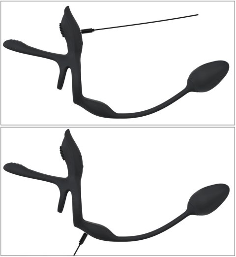 Couples Choice RC 5w1 Wielofunkcyjny System Wibracyjny Czarny Couples Choice RC 5w1 Wielofunkcyjny System Wibracyjny Czarny