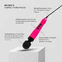 Doxy Die Cast 3 Rożowy - Masażer sieciowy z dużą głowicą 28cm