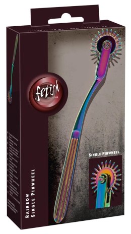Fetish Collection Koło Kolczaste Wartenberga Rainbow 18,5 cm Metal