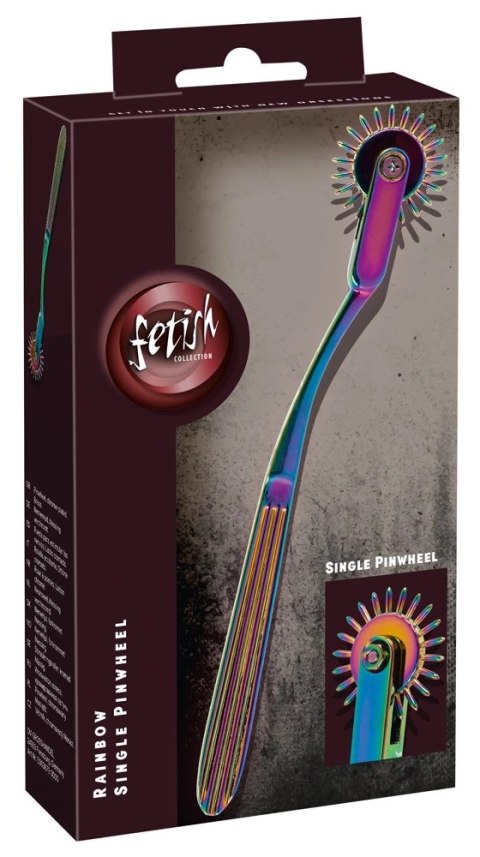 Fetish Collection Koło Kolczaste Wartenberga Rainbow 18,5 cm Metal Fetish Collection Koło Kolczaste Wartenberga Rainbow 18,5 cm Metal