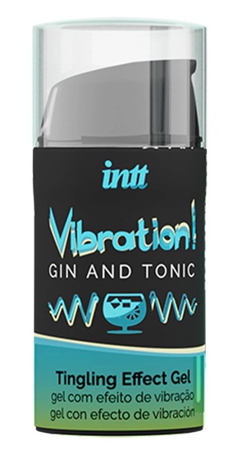 Intt Tingling Effect Gel Gin & Tonic 15 ml - żel intymny z efektem mrowienia Intt Tingling Effect Gel Gin & Tonic 15 ml - żel intymny z efektem mrowienia