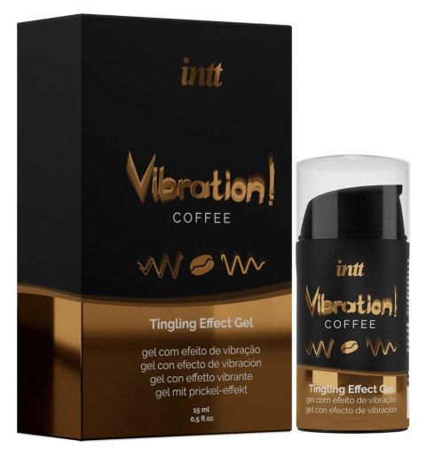 Intt Tingling Effect Gel Vibration Coffee żel intymny 15 ml Intt Tingling Effect Gel Vibration Coffee żel intymny 15 ml