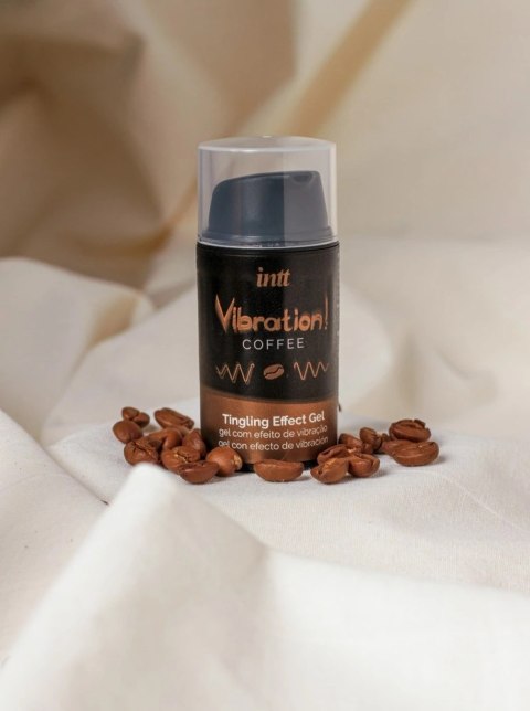 Intt Tingling Effect Gel Vibration Coffee żel intymny 15 ml Intt Tingling Effect Gel Vibration Coffee żel intymny 15 ml
