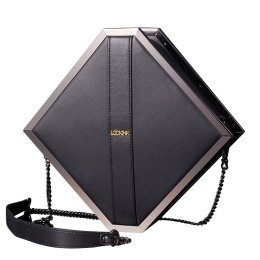 LOCKINK Elegancka torba z zestawem akcesoriow bondage, czarna