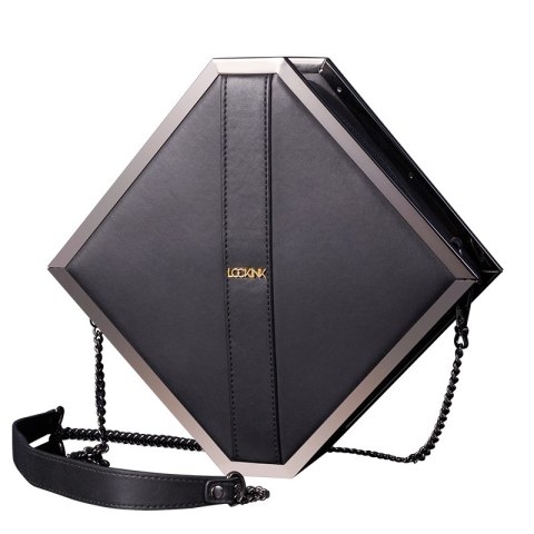 LOCKINK Elegancka torba z zestawem akcesoriow bondage, czarna LOCKINK Elegancka torba z zestawem akcesoriow bondage, czarna