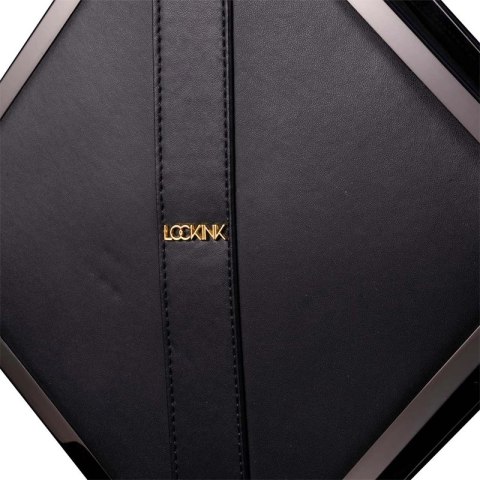 LOCKINK Elegancka torba z zestawem akcesoriow bondage, czarna LOCKINK Elegancka torba z zestawem akcesoriow bondage, czarna