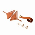 LOCKINK Vixen zestaw opaska na oczy z regulacją, czarna