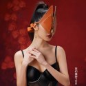 LOCKINK Vixen zestaw opaska na oczy z regulacją, czarna