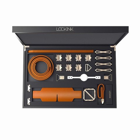 LOCKINK Zestaw akcesoriow do praktyk z opaską brązowy powiększony