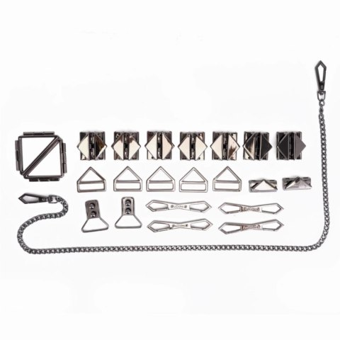 LOCKINK Zestaw do treningu intymnego XL, 9 elementow, czarny LOCKINK Zestaw do treningu intymnego XL, 9 elementow, czarny