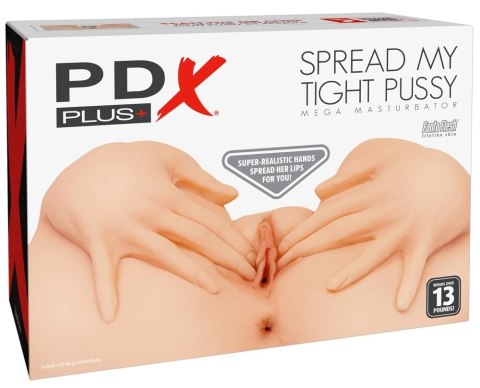 PDX Plus Spread My Tight Light - anatomiczny tors z dłońmi TPE 37,6 cm PDX Plus Spread My Tight Light - anatomiczny tors z dłońmi TPE 37,6 cm