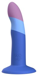 ROMP Piccolo Faliste Dwukolorowe Silikonowe Akcesorium 14 cm Przyssawka