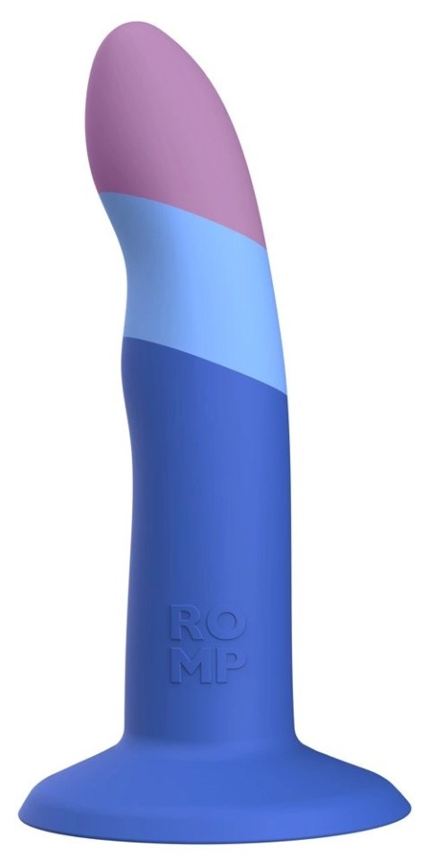 ROMP Piccolo Faliste Dwukolorowe Silikonowe Akcesorium 14 cm Przyssawka ROMP Piccolo Faliste Dwukolorowe Silikonowe Akcesorium 14 cm Przyssawka