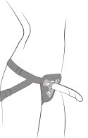 ROMP Piccolo Pegging Kit - Zestaw dwukolorowy z uprzężą i silikonowym elementem, 14 cm