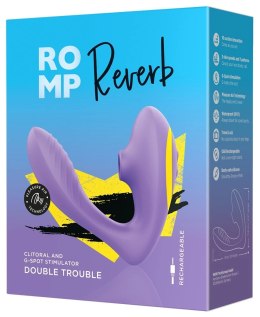 ROMP Reverb - Urządzenie z funkcją podciśnienia i wibracji, fioletowy