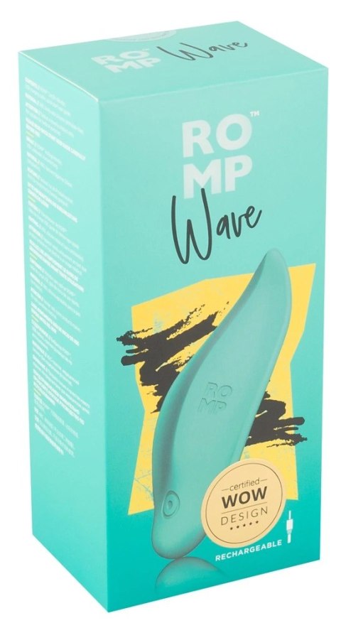 ROMP Wave zielony - kompaktowy model ładowany USB, 10 trybow pracy ROMP Wave zielony - kompaktowy model ładowany USB, 10 trybow pracy