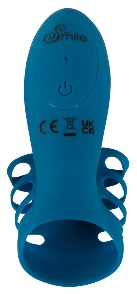Sweet Smile Pierścień Wibrujący Intymny z 7 Trybami Silikonowy USB Sweet Smile Pierścień Wibrujący Intymny z 7 Trybami Silikonowy USB