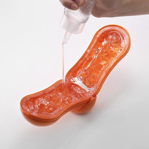 Tenga Flip Orb Orange Sunset - innowacyjna maszyna intymna z kulkami, 178 mm Tenga Flip Orb Orange Sunset - innowacyjna maszyna intymna z kulkami, 178 mm