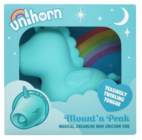 Unihorn Mount'n Peak - Stymulator bezdotykowy, silikon, 9x9x4 cm Unihorn Mount'n Peak - Stymulator bezdotykowy, silikon, 9x9x4 cm