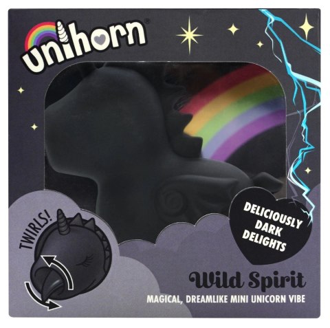 Unihorn Wild Spirit - Stymulator punktowy jednorożec, silikonowy, USB Unihorn Wild Spirit - Stymulator punktowy jednorożec, silikonowy, USB