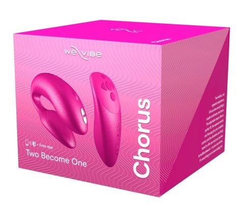 We-Vibe Chorus Cosmic Pink - model z pilotem, aplikacją i technologią Touch-Sense We-Vibe Chorus Cosmic Pink - model z pilotem, aplikacją i technologią Touch-Sense