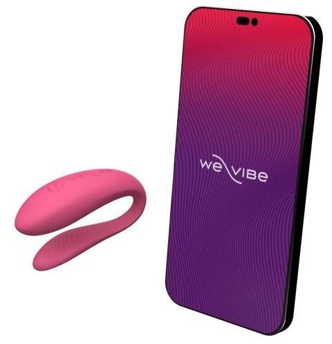 We-Vibe Sync Lite Pink - Model dla Par z Aplikacją, Smukła Konstrukcja We-Vibe Sync Lite Pink - Model dla Par z Aplikacją, Smukła Konstrukcja