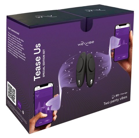 We-Vibe Zestaw Tease Us Moxie+ x2 - bezprzewodowe, dyskretne, silikonowe We-Vibe Zestaw Tease Us Moxie+ x2 - bezprzewodowe, dyskretne, silikonowe