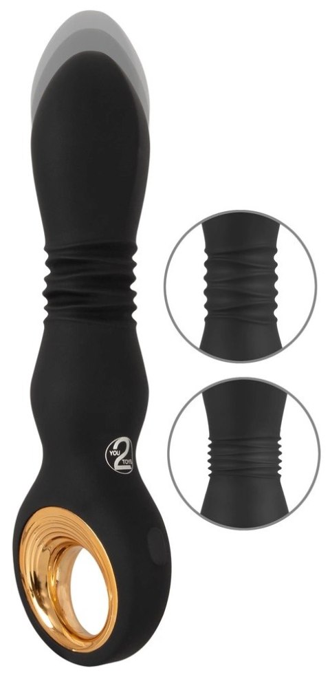 You2Toys Eternal - model z funkcją ruchu i 10 trybami, czarny You2Toys Eternal - model z funkcją ruchu i 10 trybami, czarny