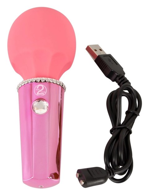 You2Toys Mini Wand Berry masażer relaksacyjny, rożowy, 12,7 cm You2Toys Mini Wand Berry masażer relaksacyjny, rożowy, 12,7 cm
